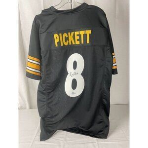 Kenny Pickett signed autograph Pittsburgh Steelers custom jersey Beckett WU67342